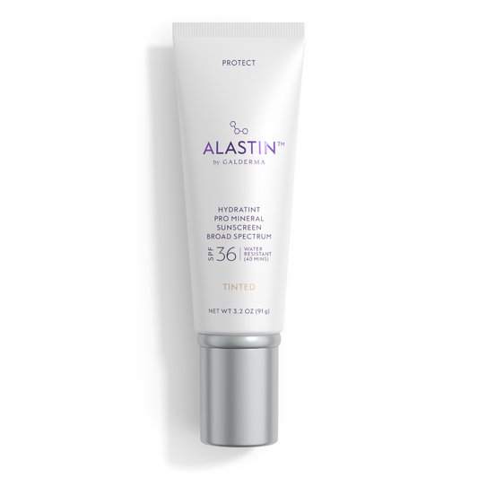 Alastin HydraTint Pro Mineral Broad Spectrum Sunscreen SPF 36 tube